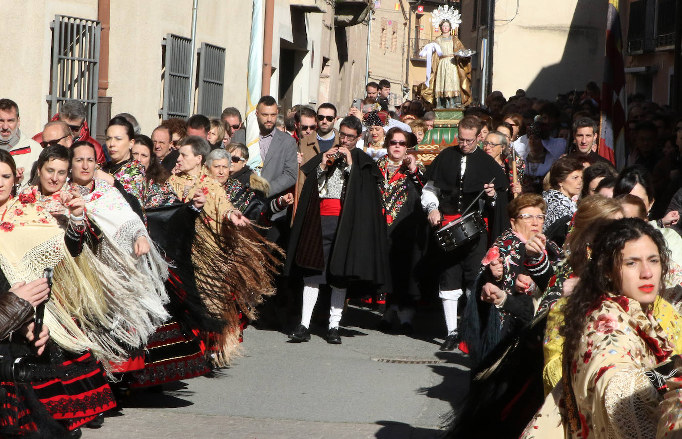 Celebración de Santa Águeda en Zamarramala. 