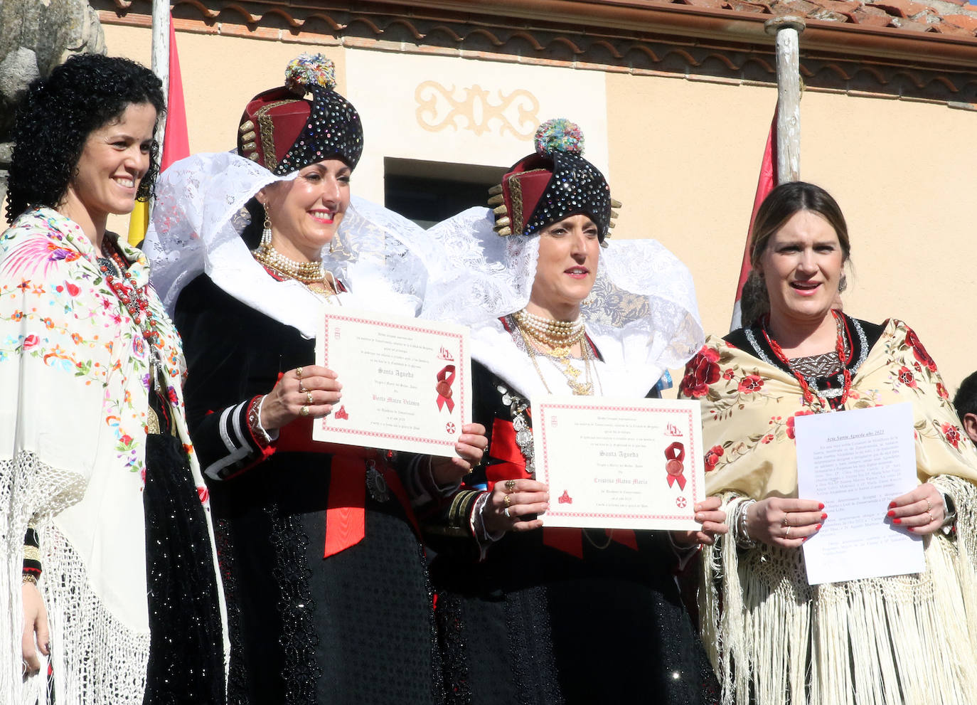 Celebración de Santa Águeda en Zamarramala. 