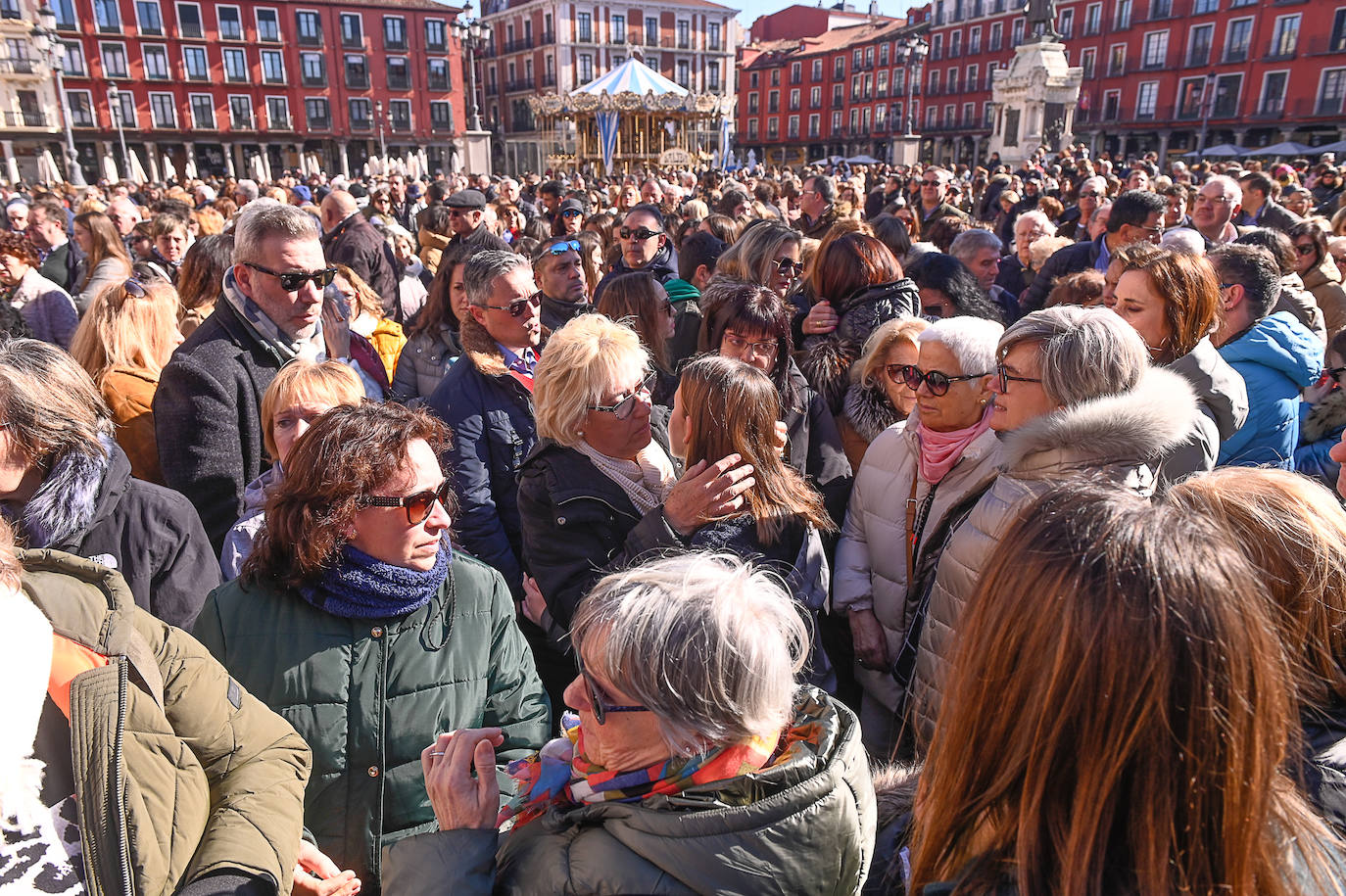 Fotos: Concentración en Valladolid para pedir justicia tras el asesinato de Paloma Pinedo y su hija India