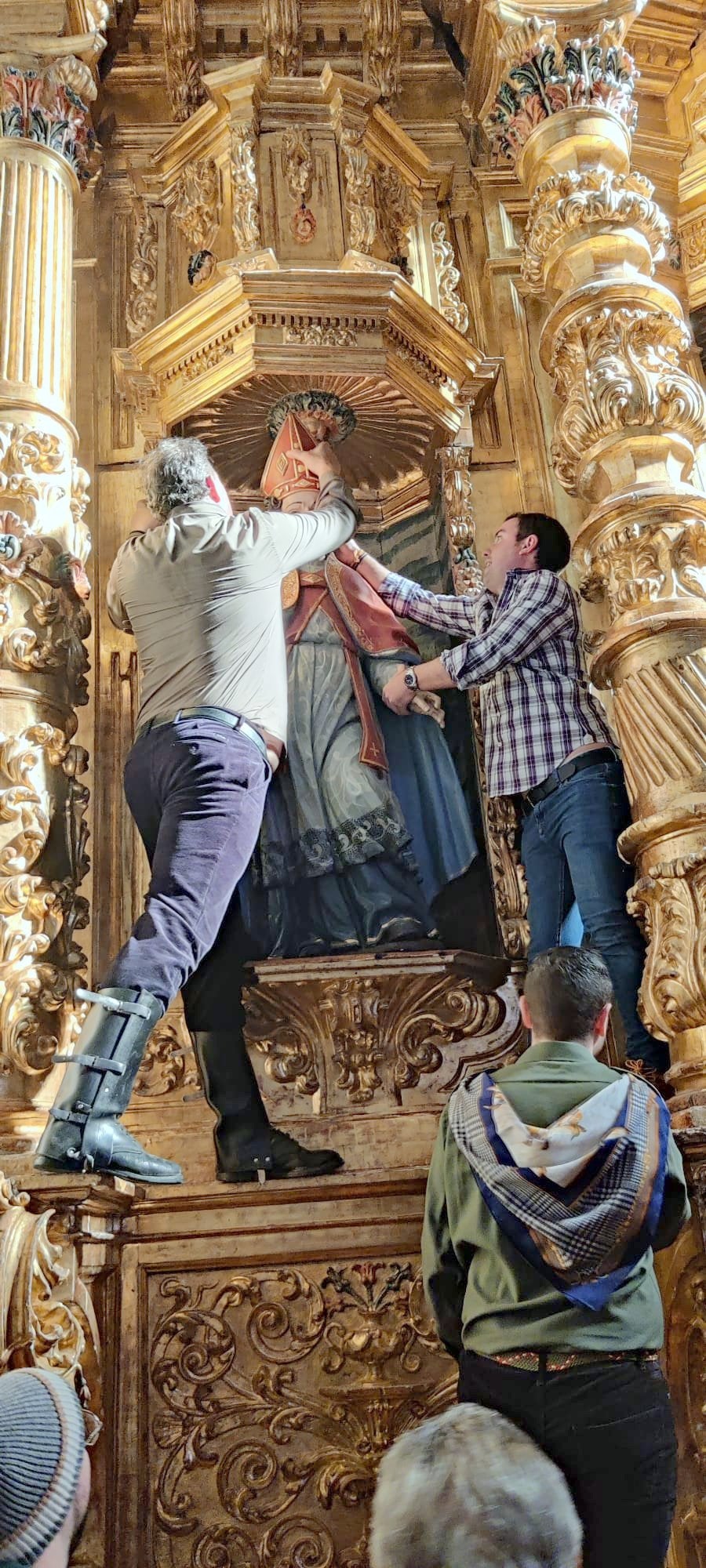 Hornillos de Cerrato danza en honor a las Candelas y San Blas