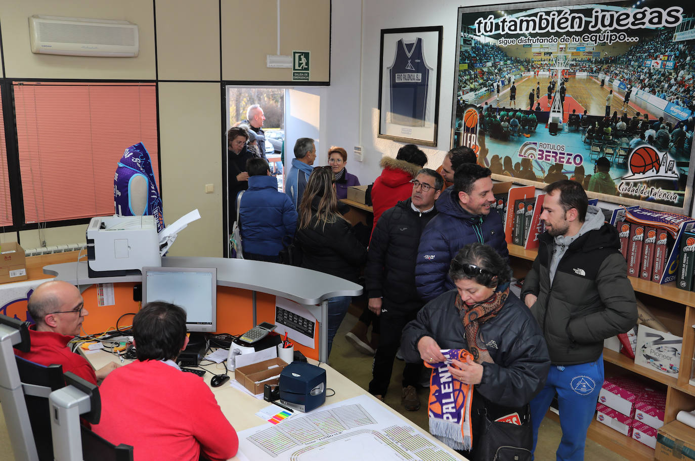 Fotos: Quejas en la venta de entradas para la Copa Princesa en Palencia