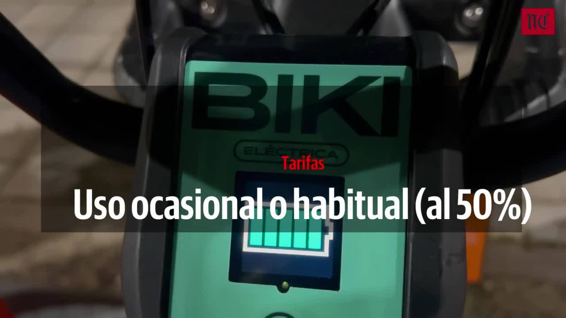 Así se puede contratar el servicio de bicicletas 'biki' en Valladolid