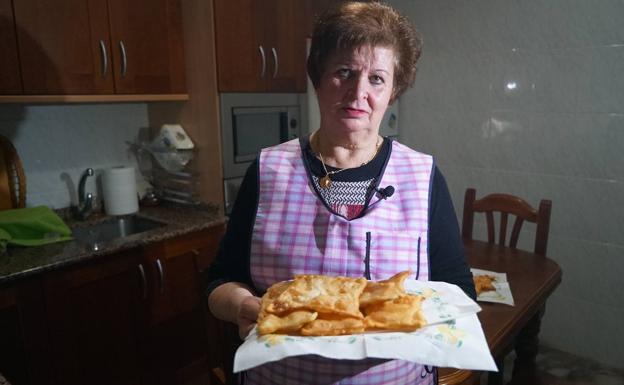 Montse González con las orejas. 