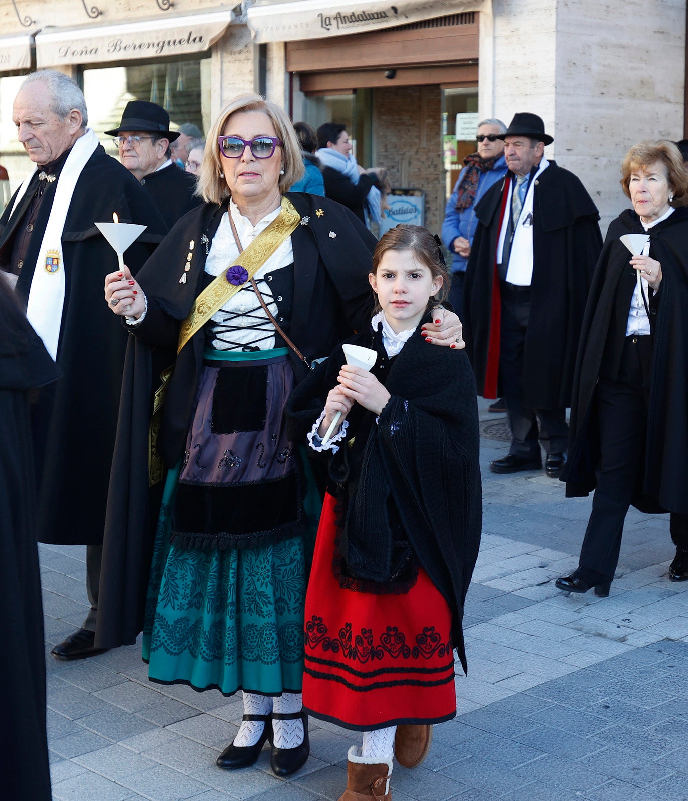 Procesión y misa de las Candelas en Palencia