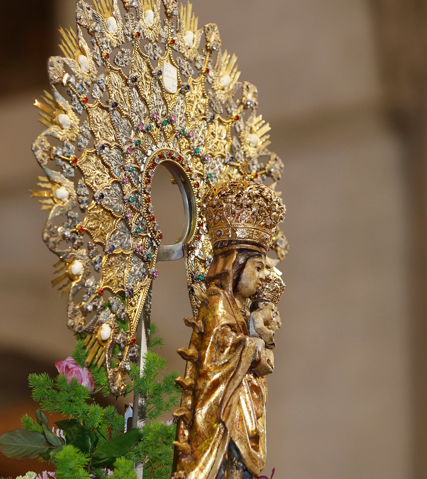 Procesión y misa de las Candelas en Palencia