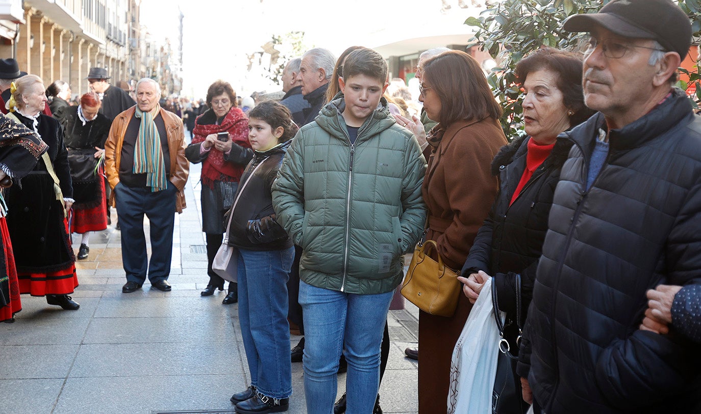 Procesión y misa de las Candelas en Palencia
