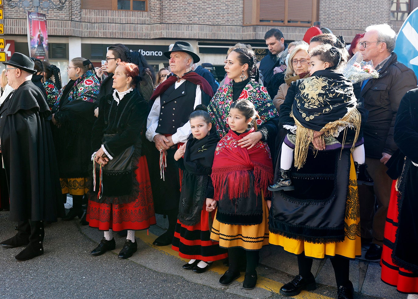 Procesión y misa de las Candelas en Palencia
