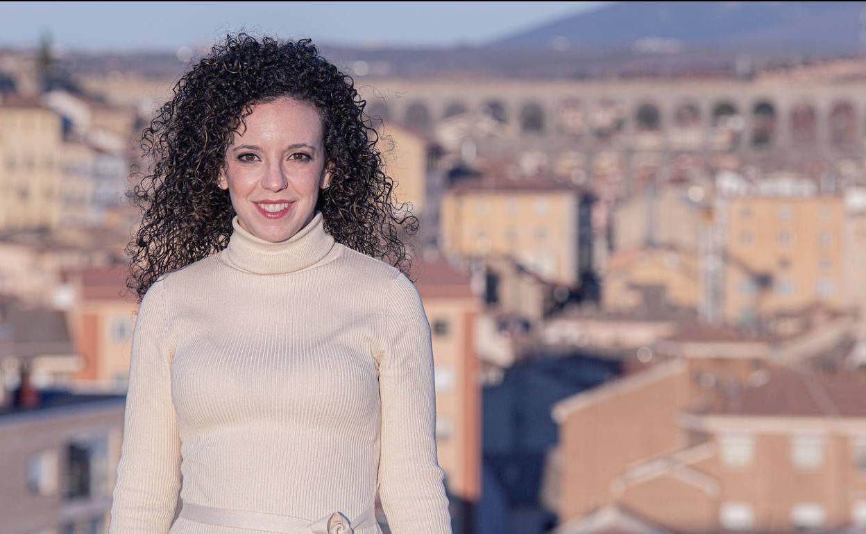 La candidata de Ciudadanos a la Alcaldía de Segovia, Noemí Otero. 