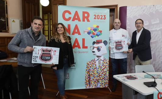 Presentación del programa de Carnaval y la ruta de la sardina, este martes. 