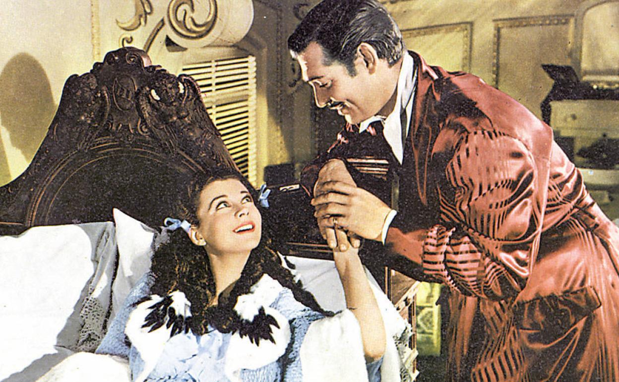 Fotograma de 'Lo que el viento se llevó'. 