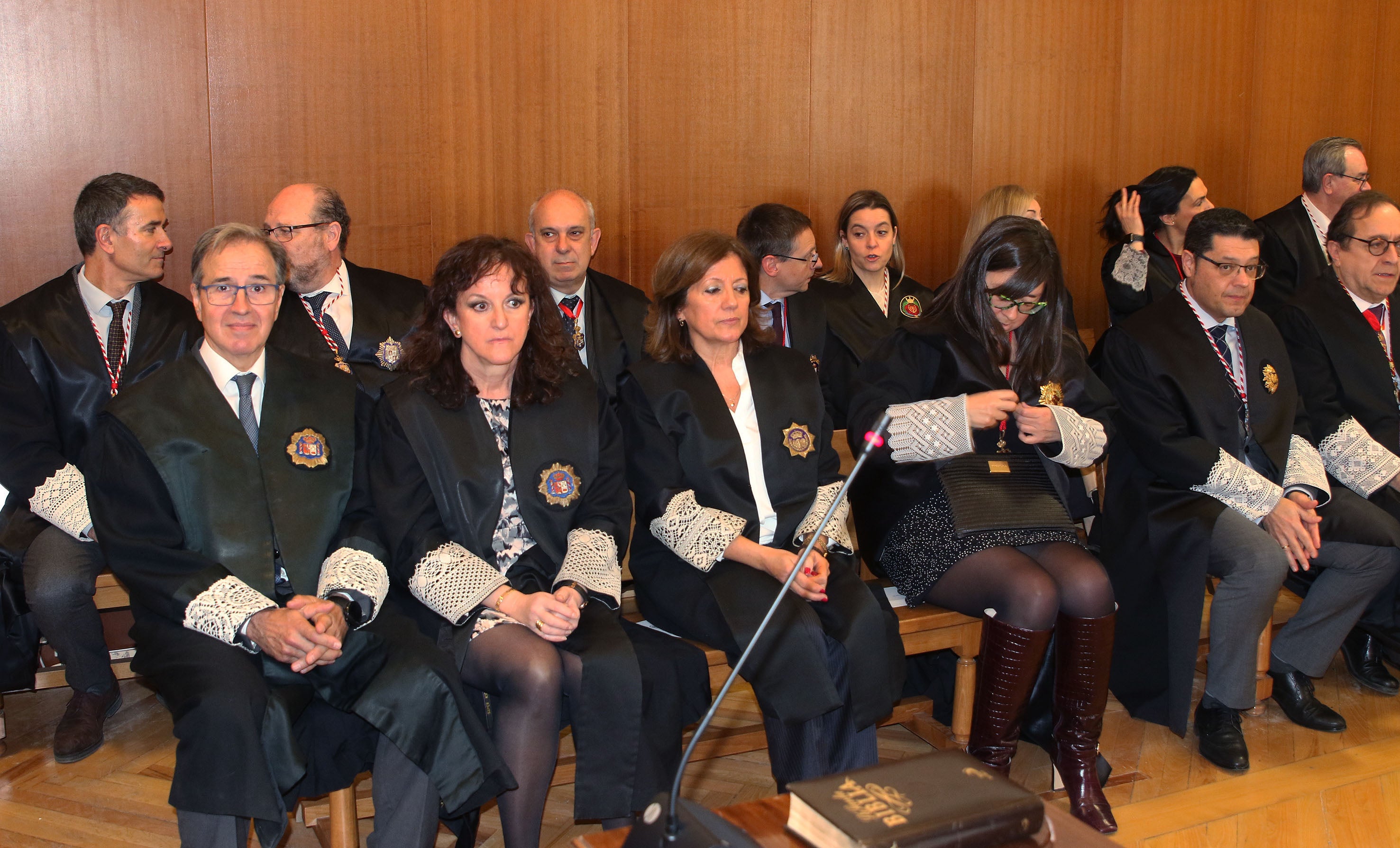 Emilio Fuentetaja, nuevo decano del colegio de abogados de Segovia. 