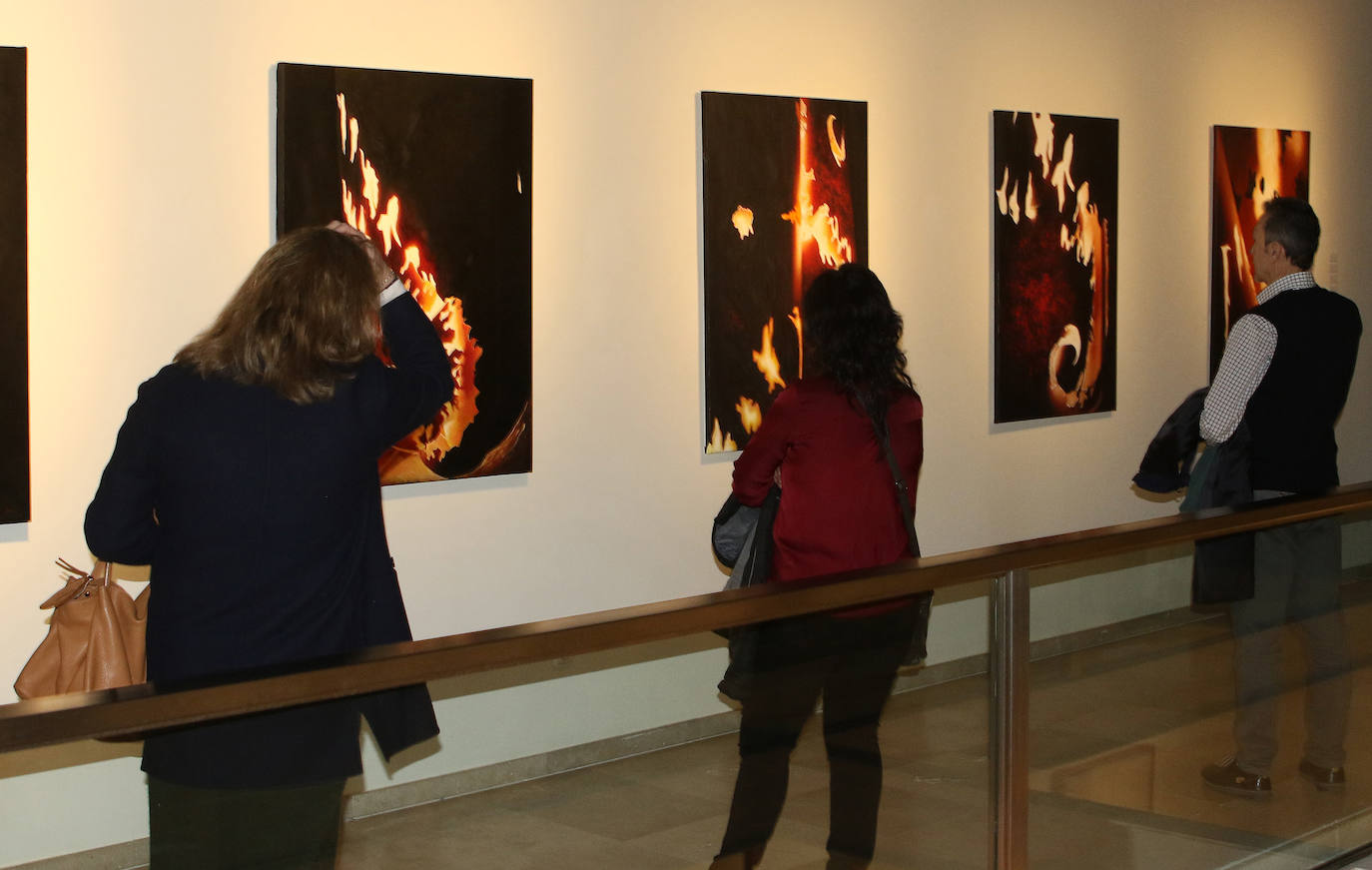 Exposición de Luis Moro en el Museo Esteban Vicente. 