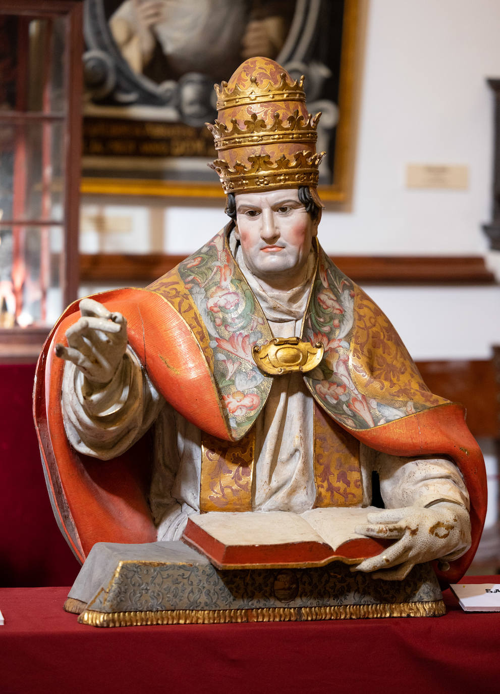 Las esculturas de Gregorio Fernández.