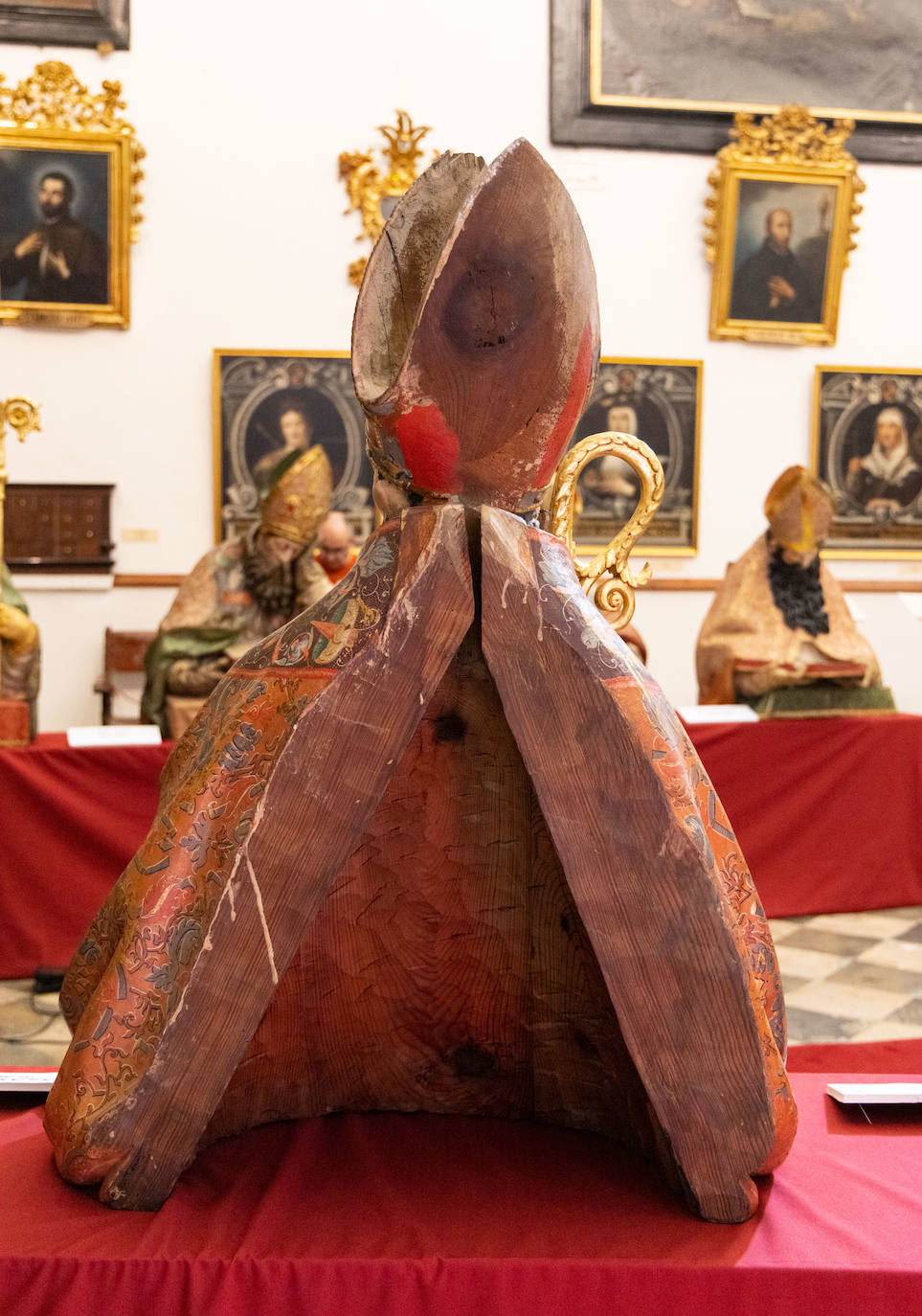 Las esculturas de Gregorio Fernández.
