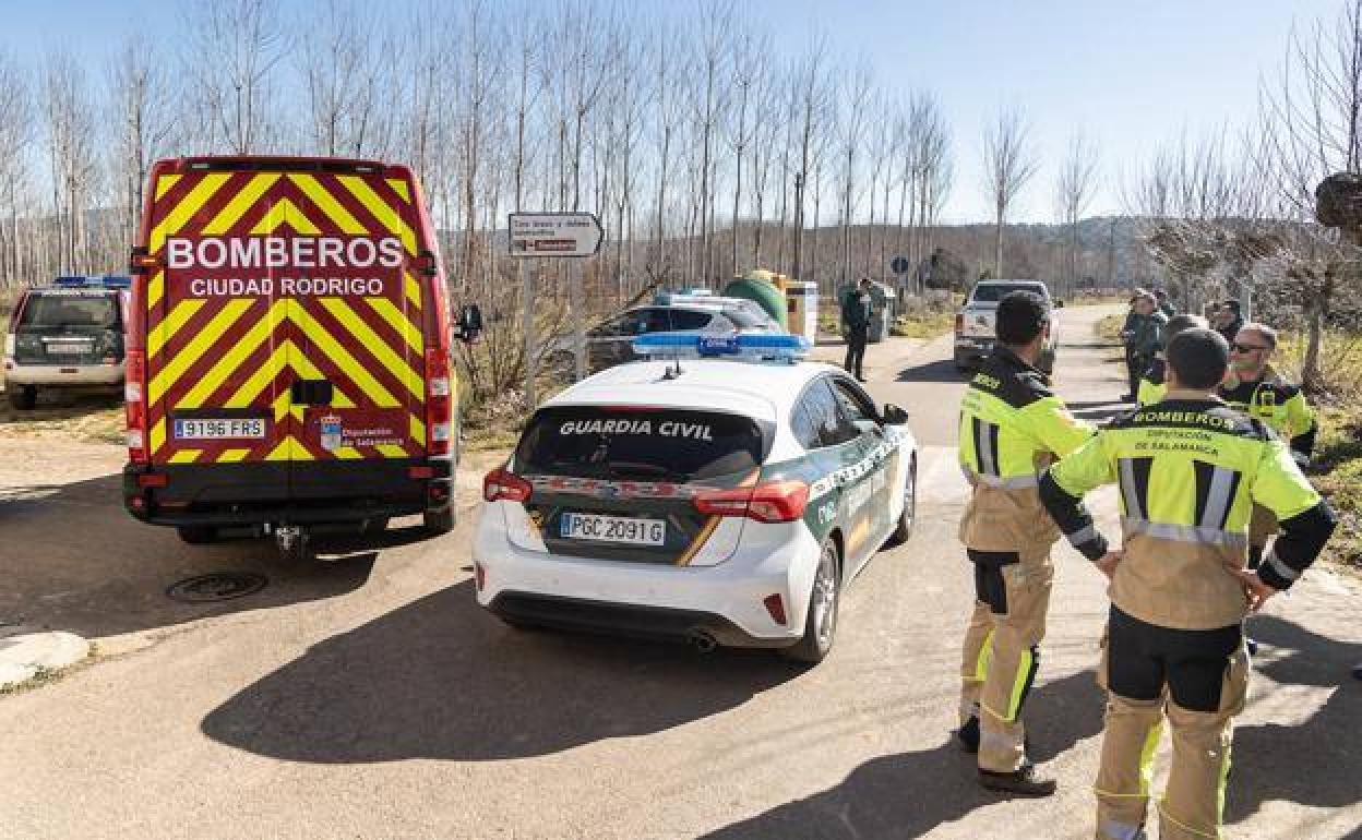 Buscan en Ciudad Rodrigo a un hombre desaparecido relacionado con un caso de violencia de género