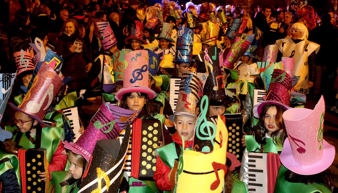 Desfile del sábado en el Carnaval de Segovia. 