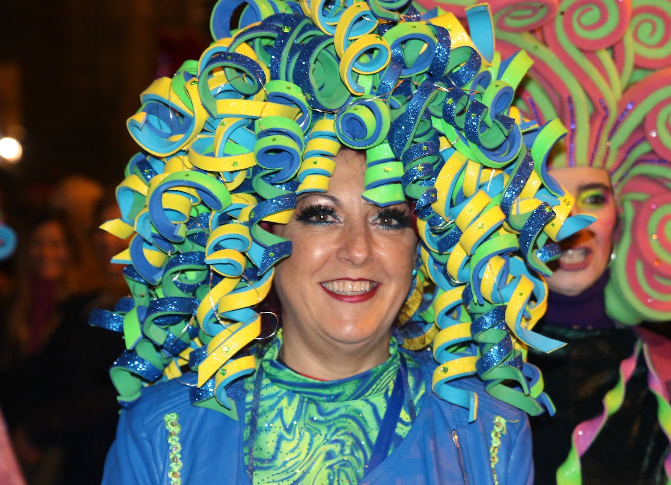 Desfile del sábado en el Carnaval de Segovia. 