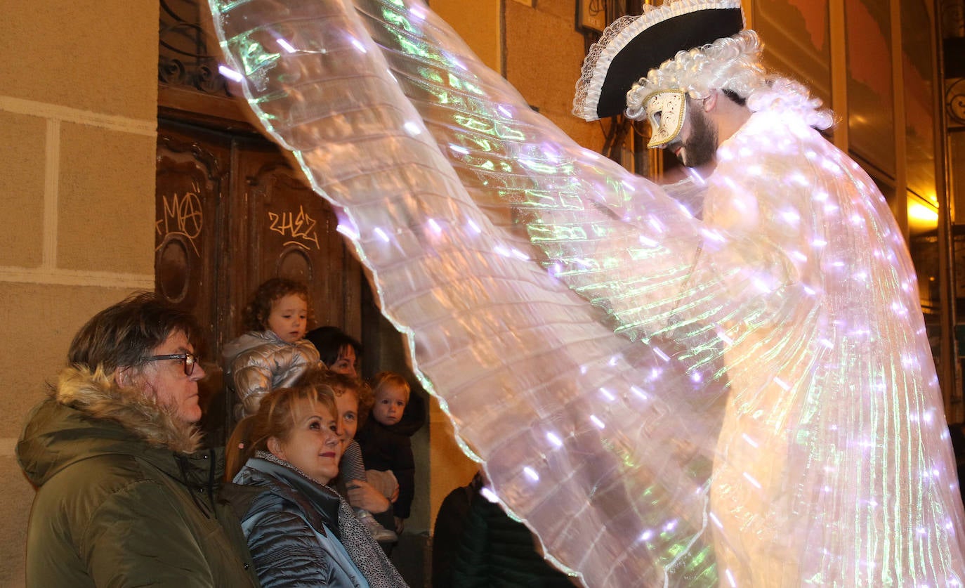 Desfile del sábado en el Carnaval de Segovia. 