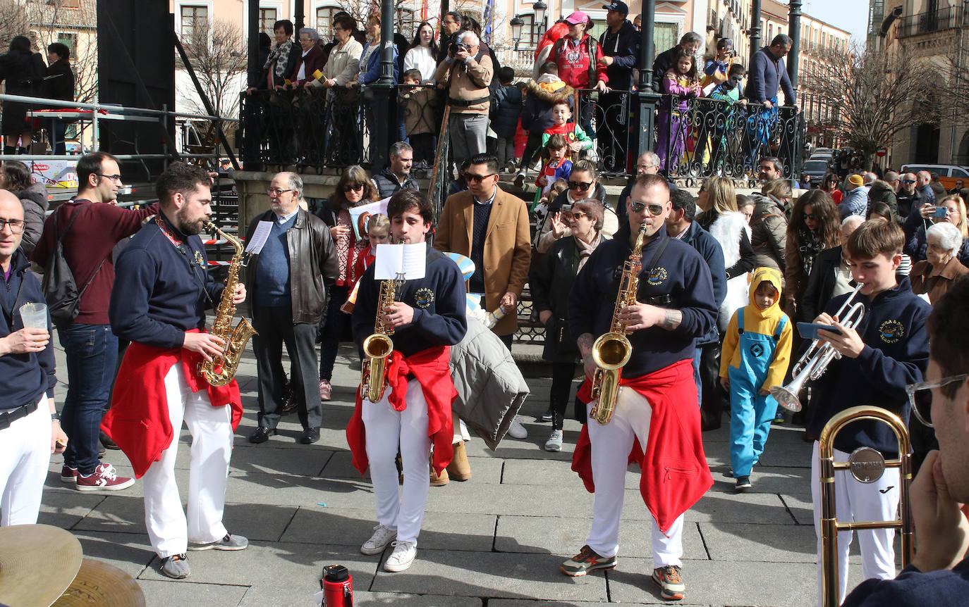 Domingo de carnaval en Segovia. 