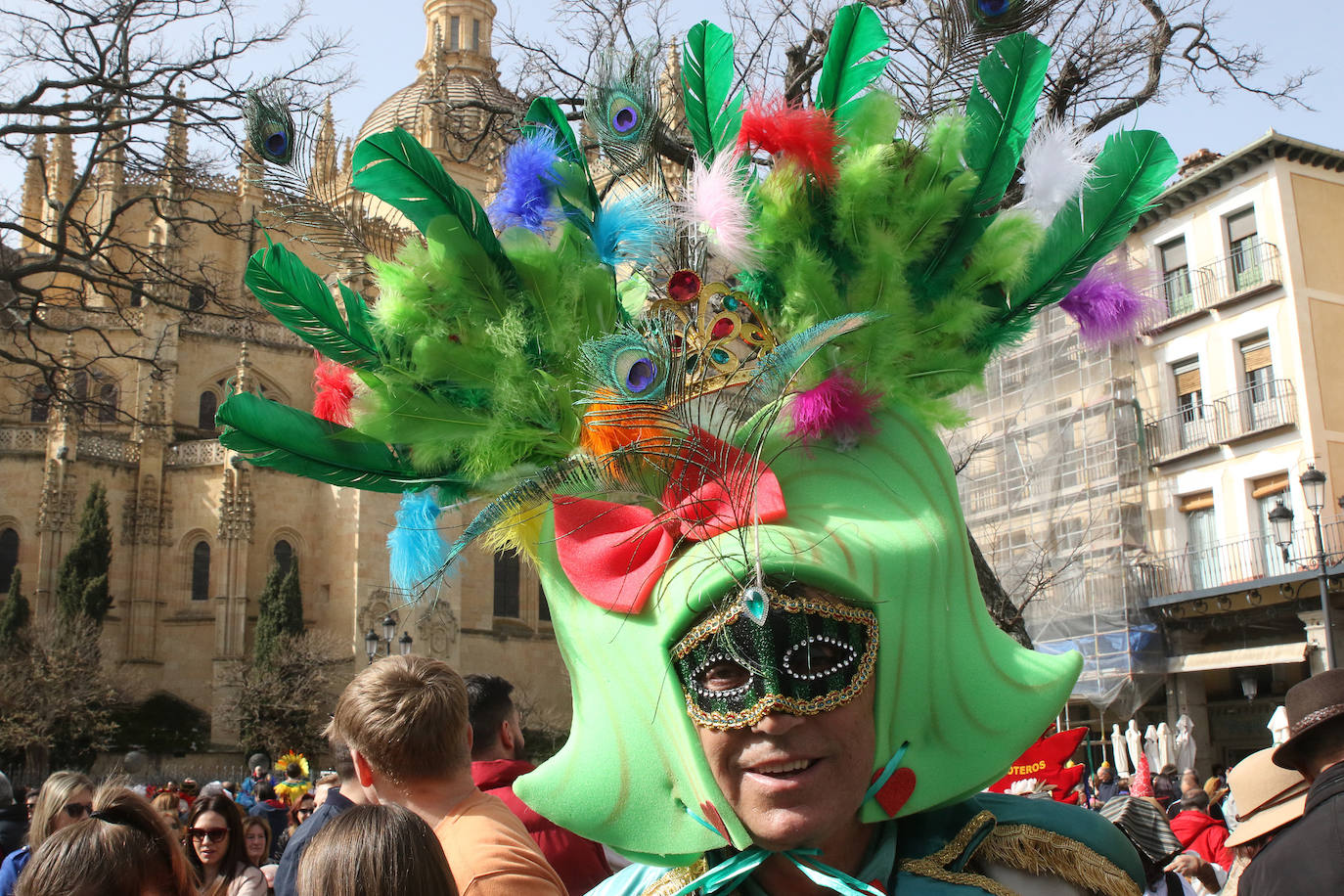 Domingo de carnaval en Segovia. 