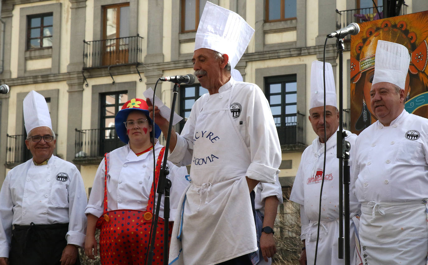 Domingo de carnaval en Segovia. 