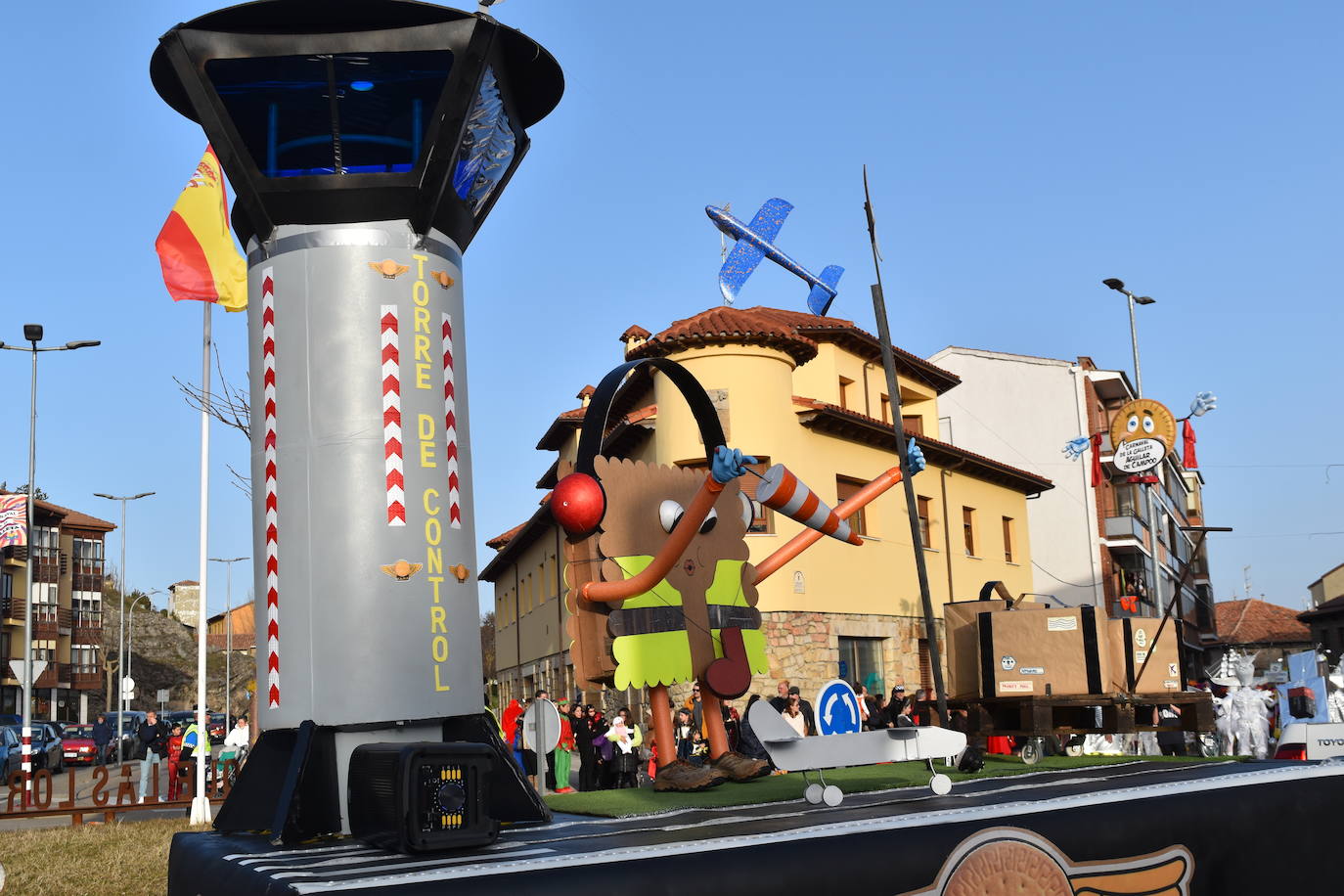 Fotos: Los niños, protagonistas del carnaval de Aguilar este domingo