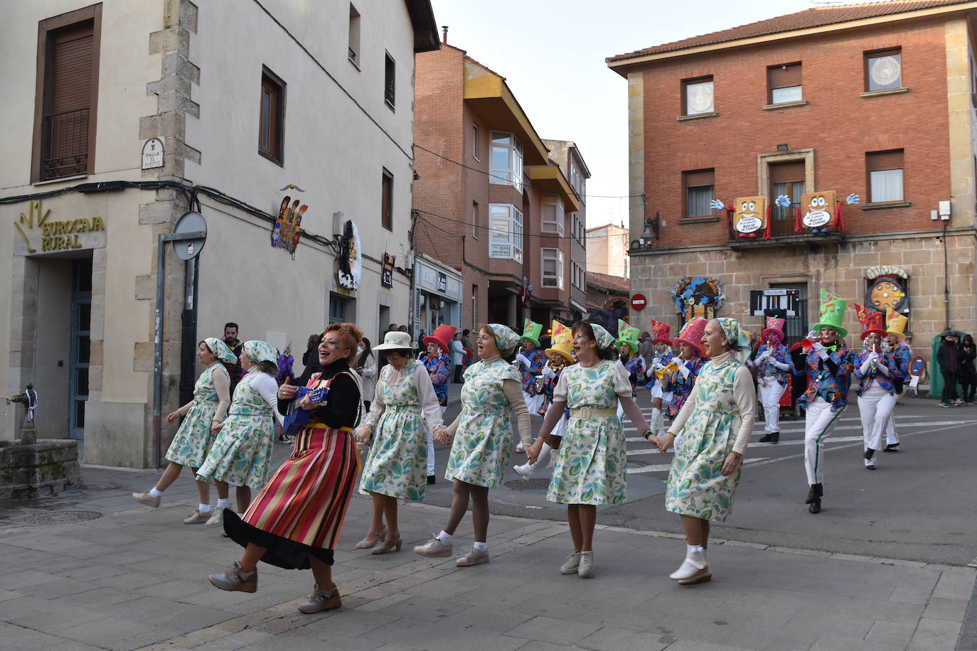 Fotos: Los niños, protagonistas del carnaval de Aguilar este domingo