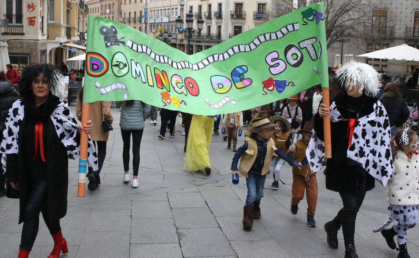 Desfile infantil en el Carnaval de Segovia. 