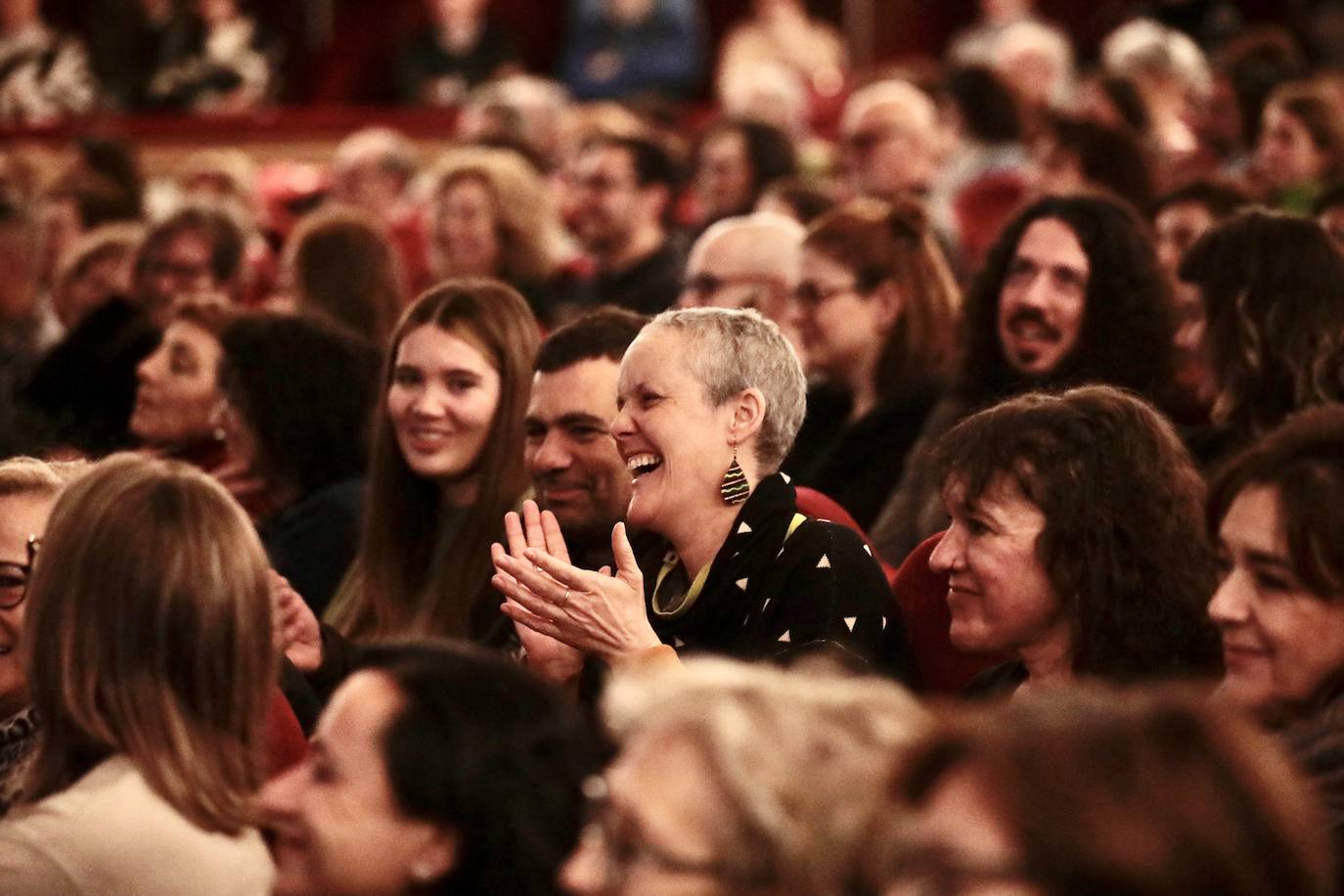 Fotos: Joaquín Reyes, Bob Pop, Cristina Cifuentes y Susana Diaz, en el Foro de la Cultura