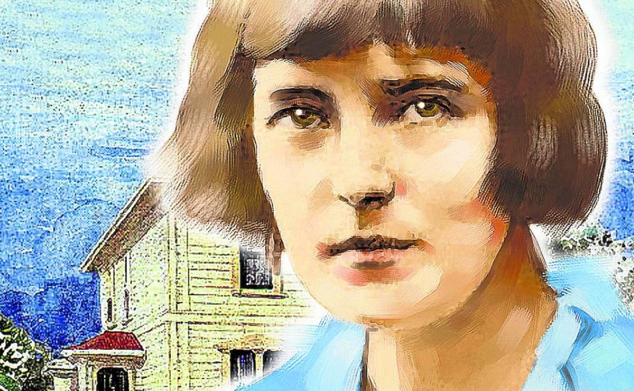 Ilustración de Katherine Mansfield. 