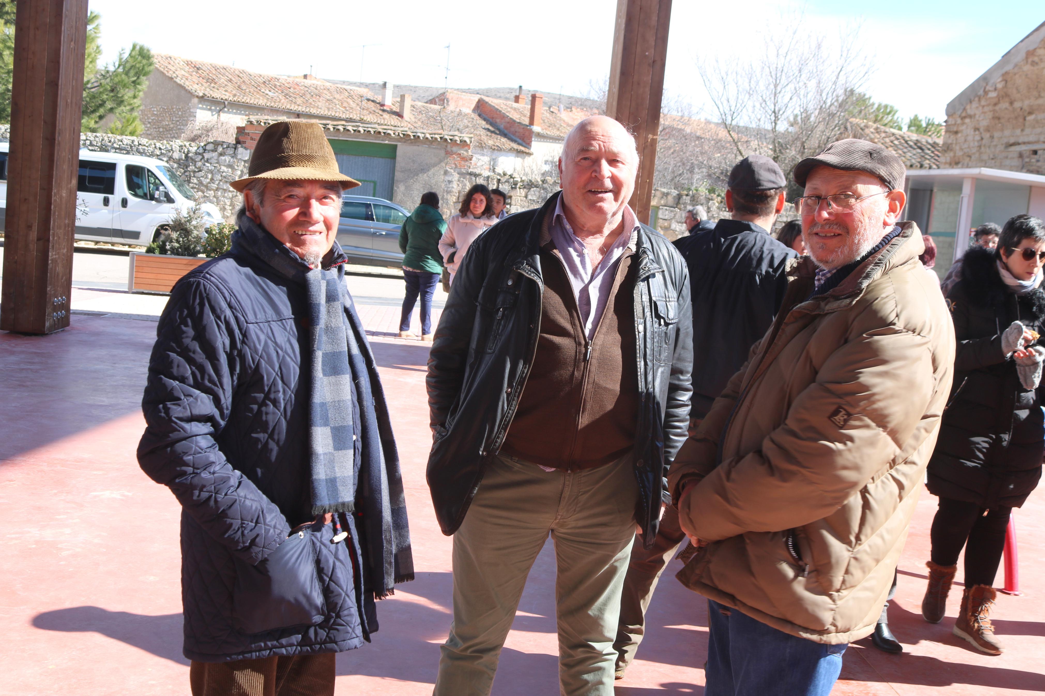 Herrera de Valdecañas celebra una animada Fiesta de la Matanza