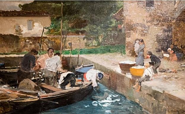 Puerto de Pasajes, de Joaquín Sorolla. 