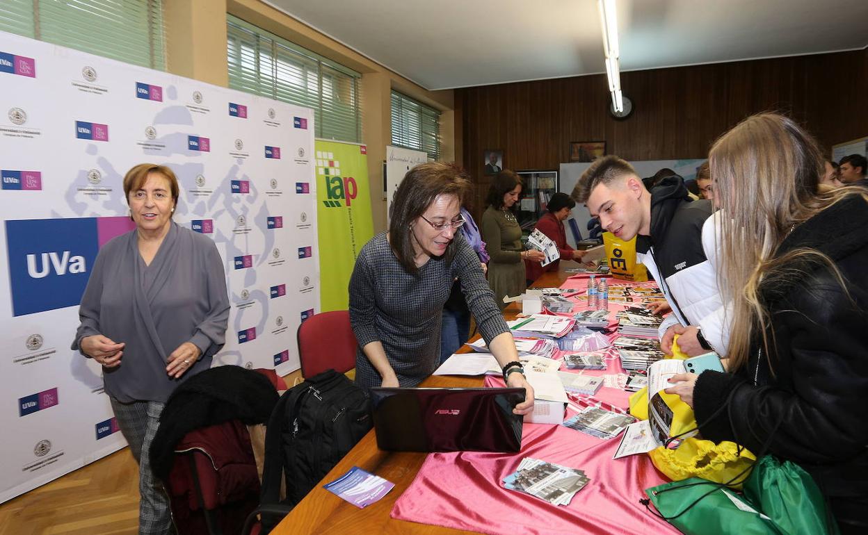 Jornada de Orientación Universitaria en La Salle en una edición anterior. 