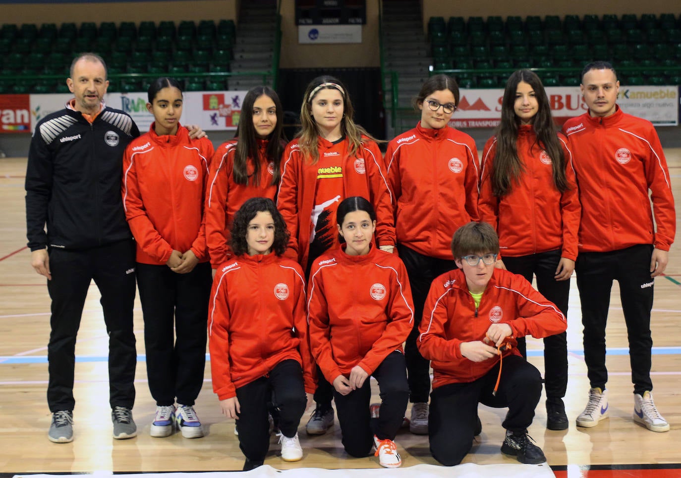 Presentacion de los equipos del club Segosala. 