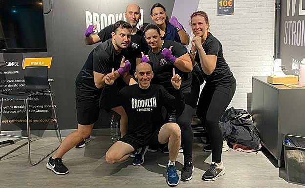 Los componentes de Back Kick Team.