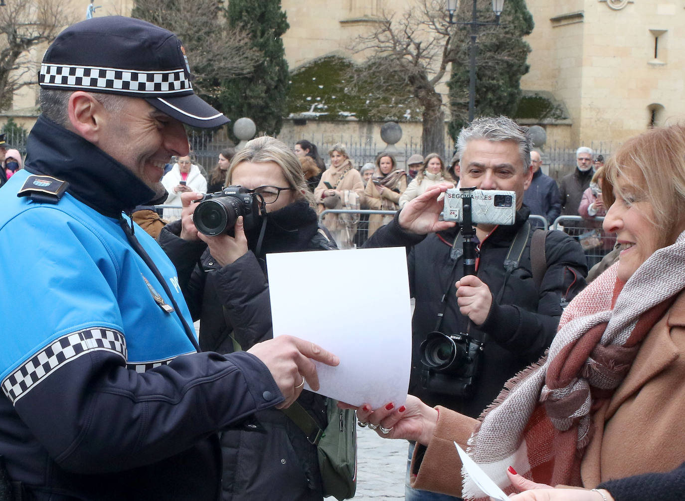 Fiesta de la Policía Local de Segovia. 