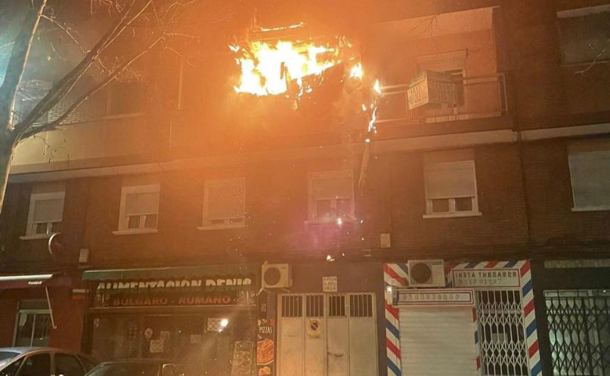 Calle Zorzal, donde se produjeron los hechos.