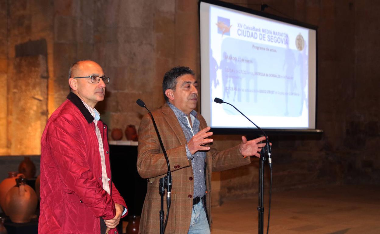 Presentación de la Media Maratón Ciudad de Segovia.