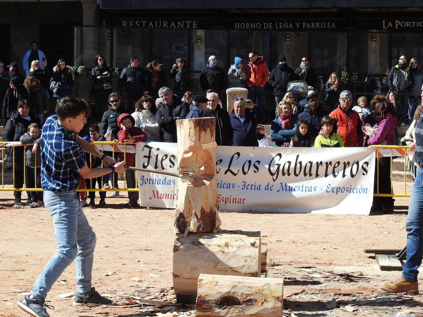 Fiesta de los gabarreros en Riaza