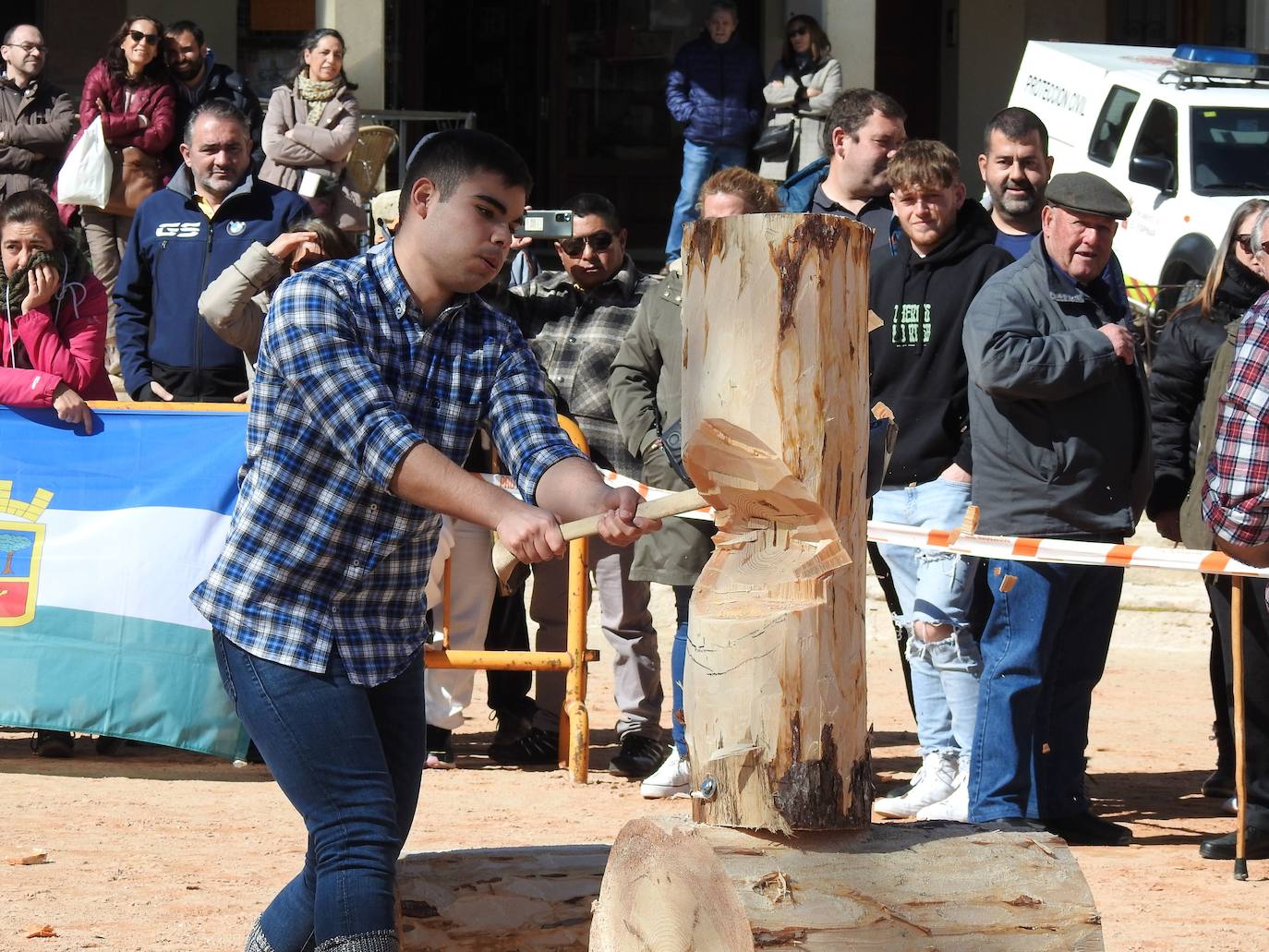 Fiesta de los gabarreros en Riaza