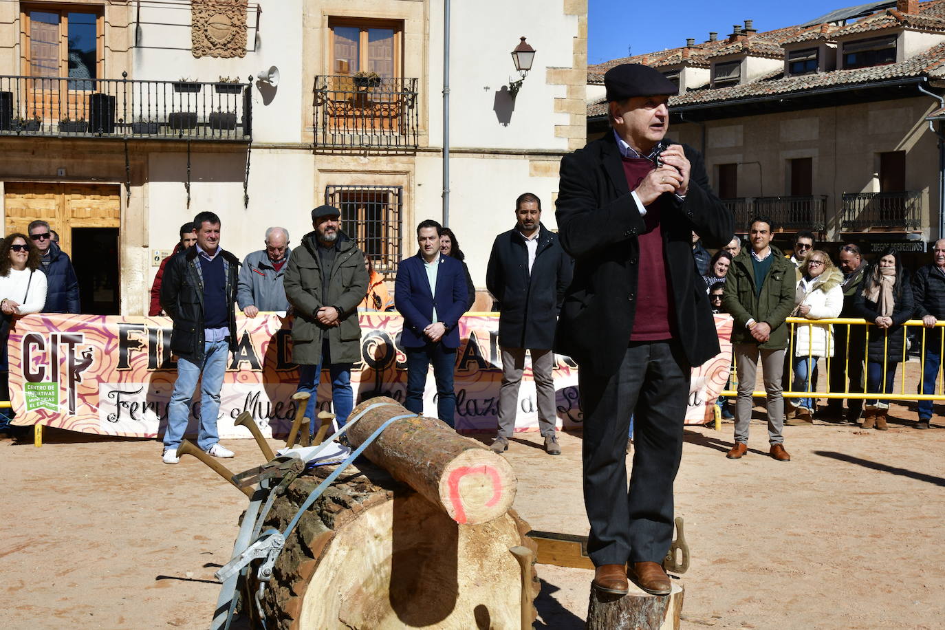 Fiesta de los gabarreros en Riaza