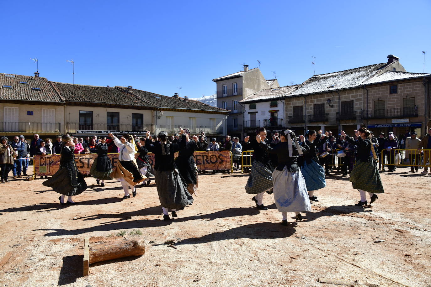 Fiesta de los gabarreros en Riaza