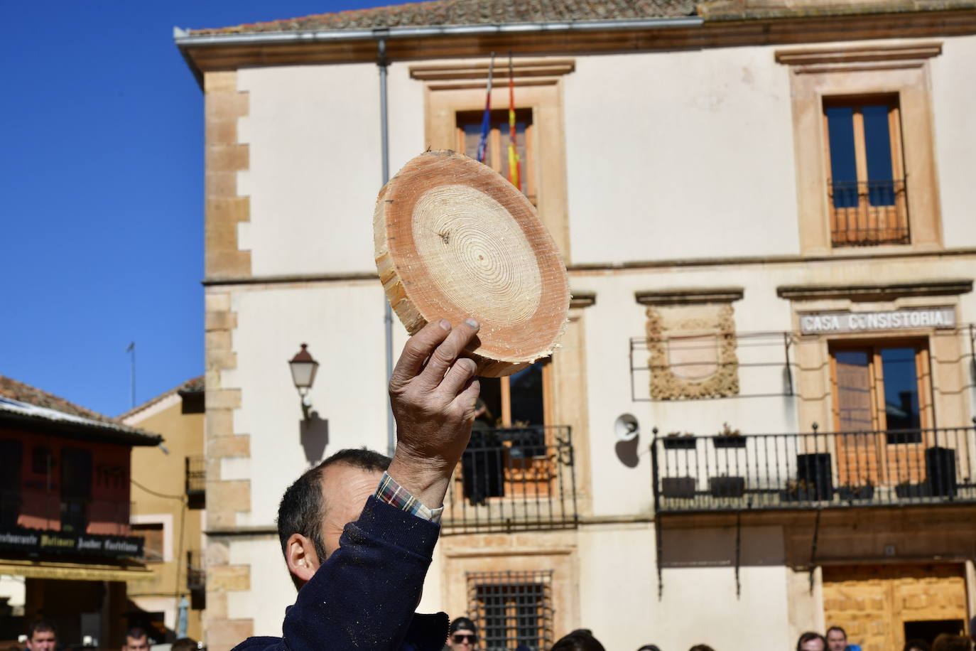 Fiesta de los gabarreros en Riaza
