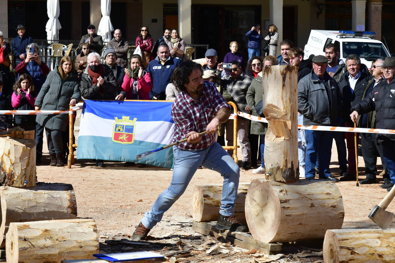 Fiesta de los gabarreros en Riaza