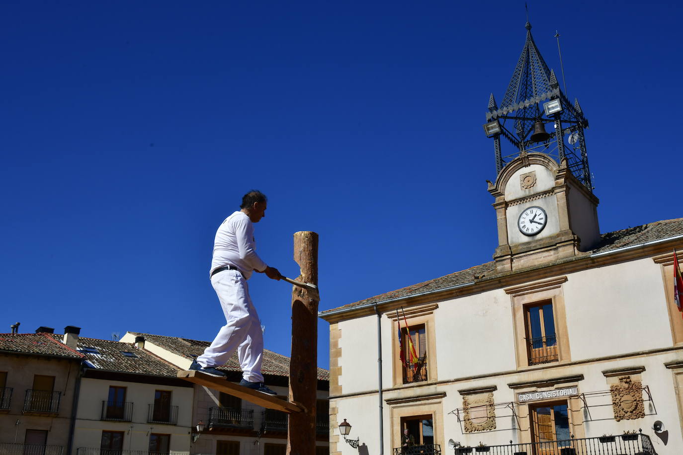 Fiesta de los gabarreros en Riaza