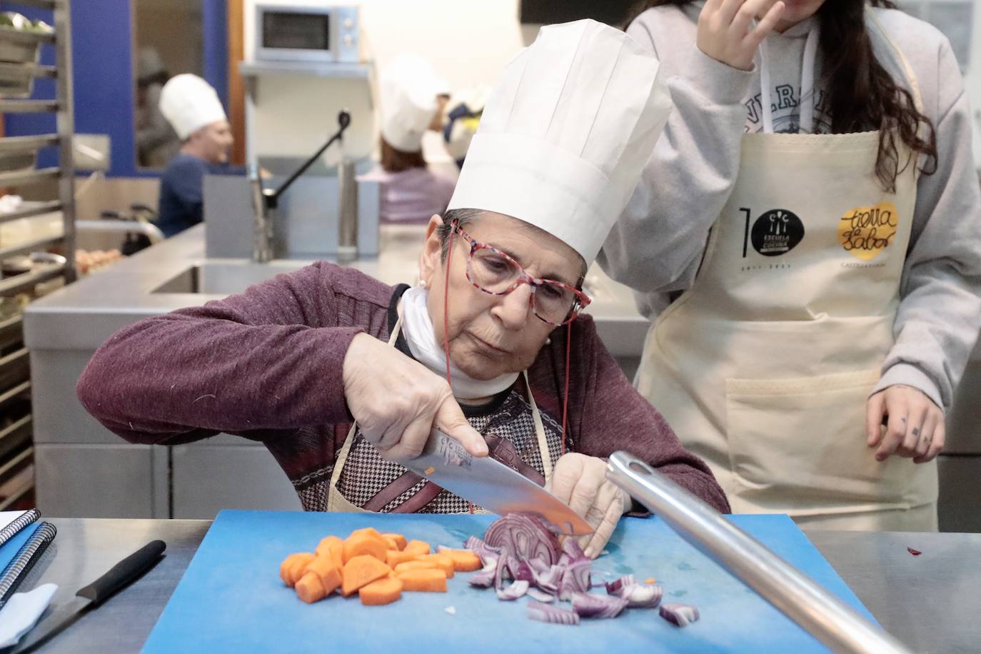 Fotos: Varias asociaciones de Castilla y León imparten cursos de cocina en Valladolid