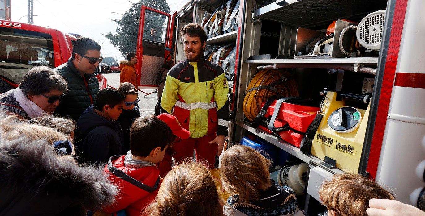 Jornada de puertas abiertas en el Parque de Bomberos