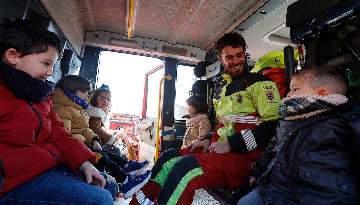 Jornada de puertas abiertas en el Parque de Bomberos