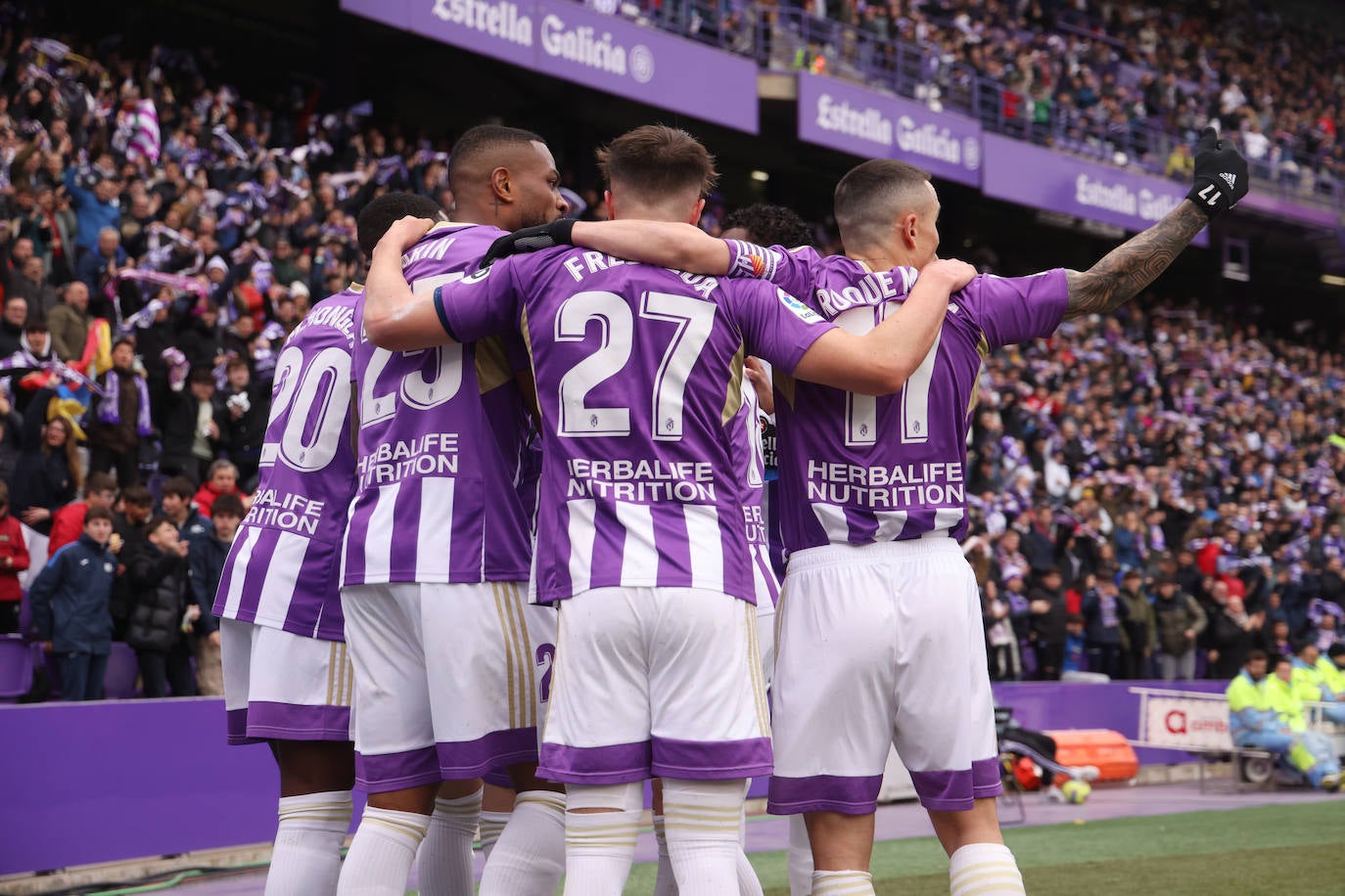 Fotos: Las imágenes del partido entre el Real Valladolid y el Espanyol