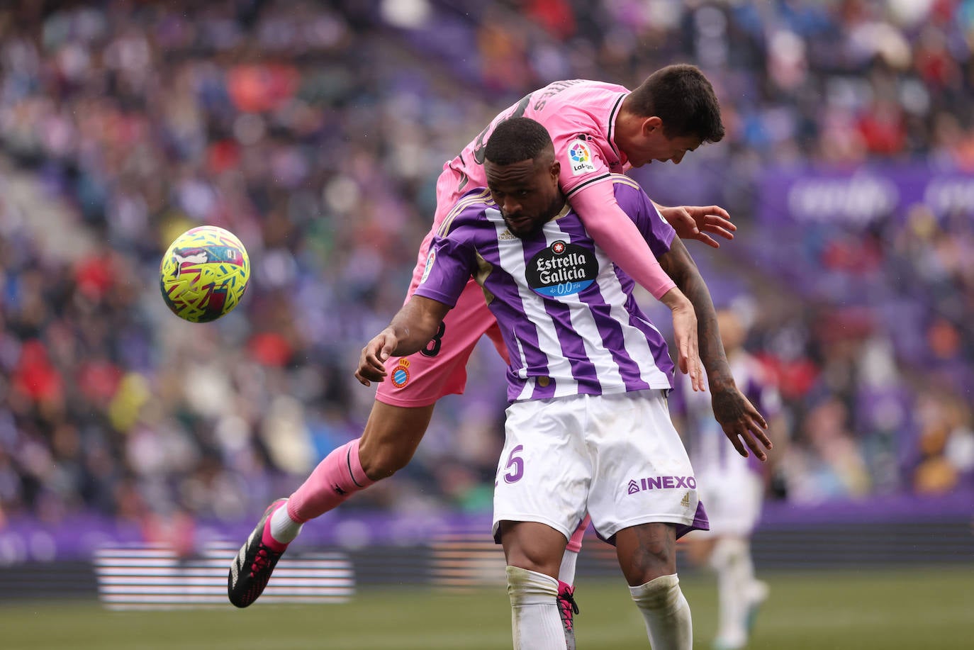 Fotos: Las imágenes del partido entre el Real Valladolid y el Espanyol